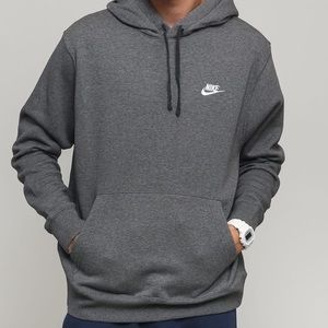 charcoal gray nike hoodie